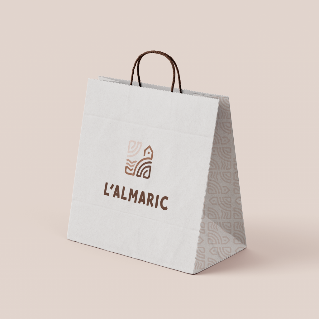 Sac personnalisé pour le restaurant L’Almaric